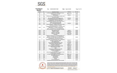 環(huán)保測試報(bào)告 SVHC CANEC25009119801