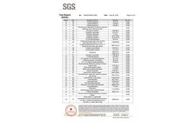 環(huán)保測試報告 SVHC CANEC25009119801